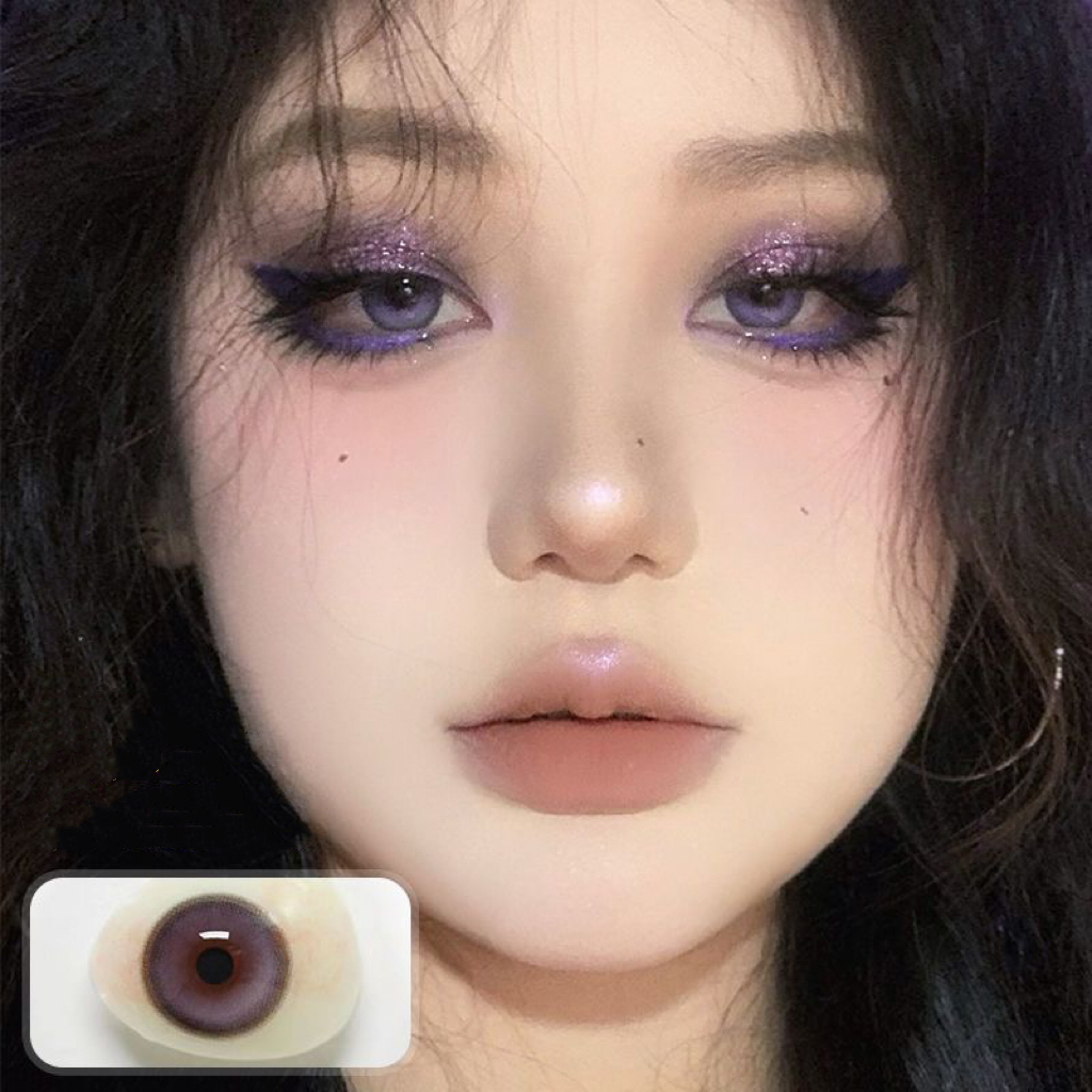 Victoria's Secret Purple Contact Lenses(12 months wear)