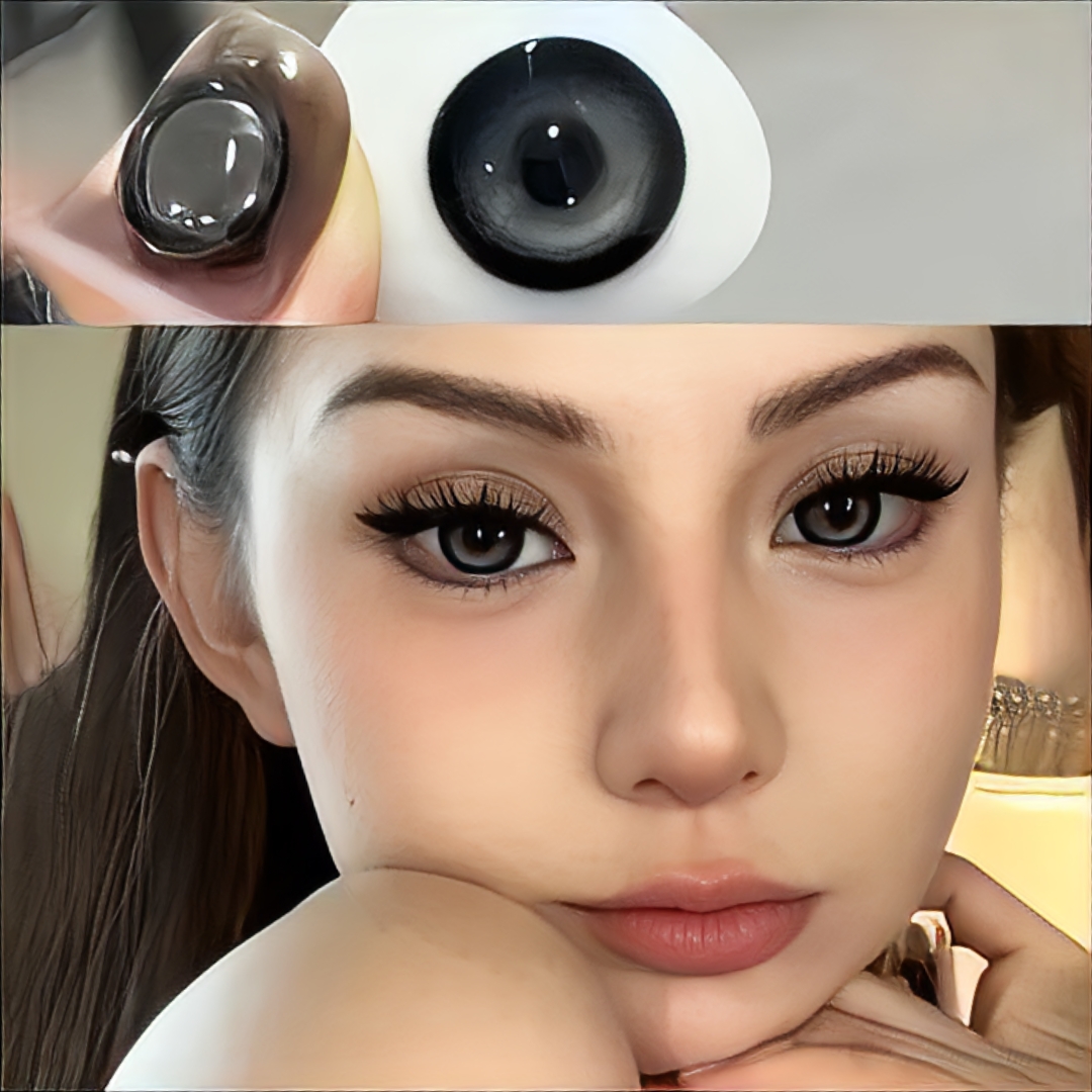 Virtual Highlight Gray 14.5mm Contact Lenses(6 months wear)