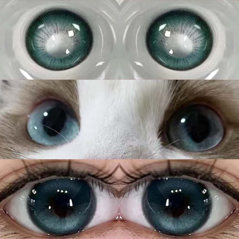 Stardrop Deep Sea Blue 14.5mm Contact Lenses | Yearly