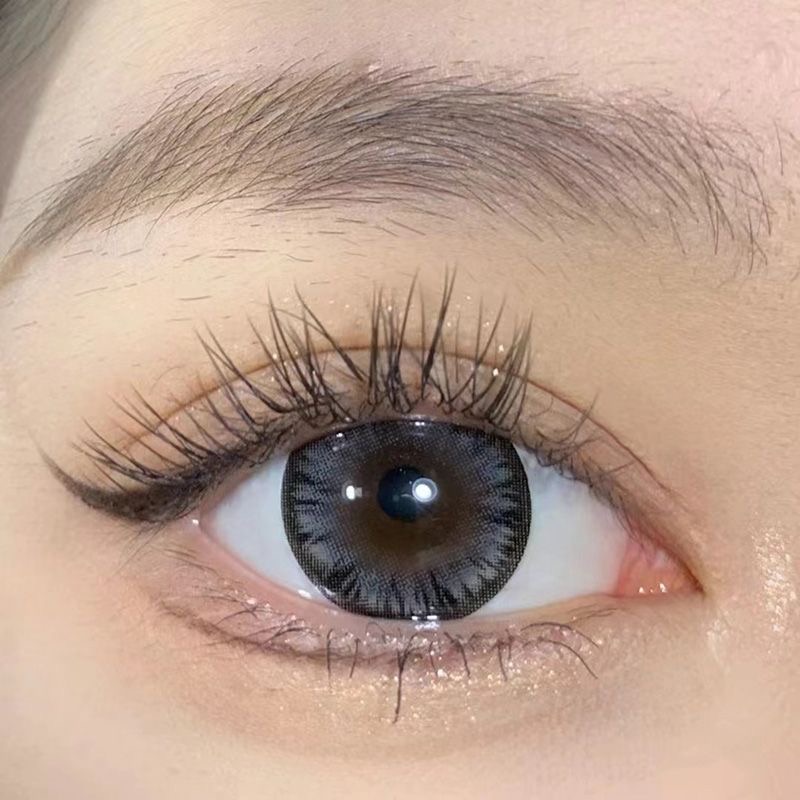 Jasmine Oolong Black Gray 14.5mm Contact Lenses(6 months wear)