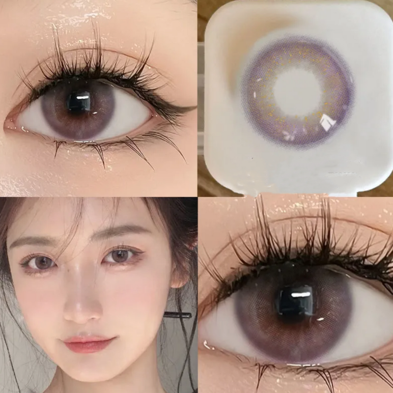 Raspberry Milk Gold 14.2mm Contact Lenses(12months wear)