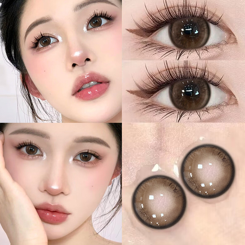 Amber Brown Contact Lenses(1 day wear)-5 Pairs