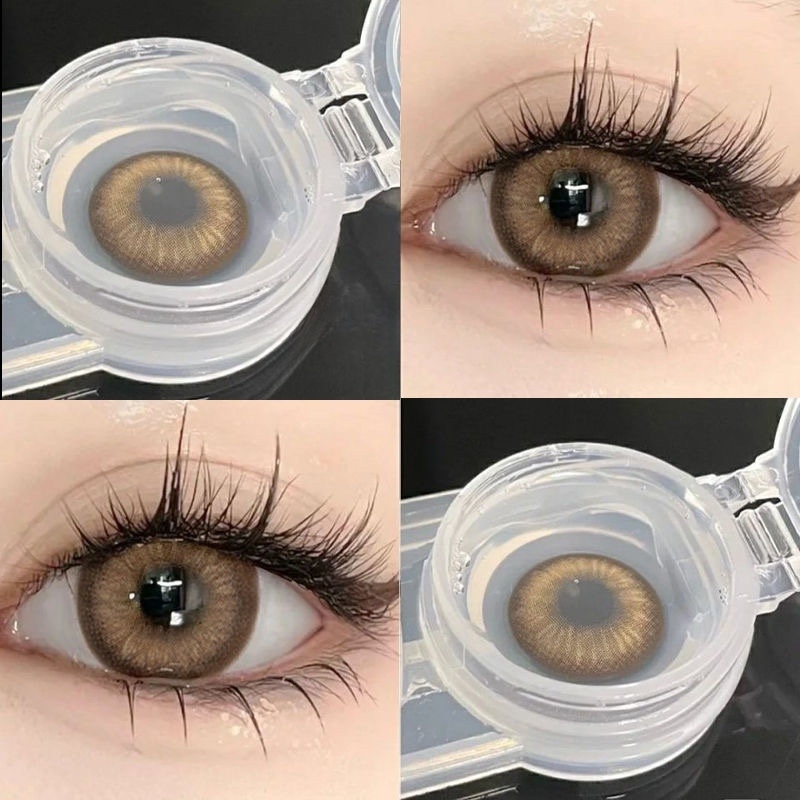 Bangkok Amber Brown Contact Lenses(12 months wear)