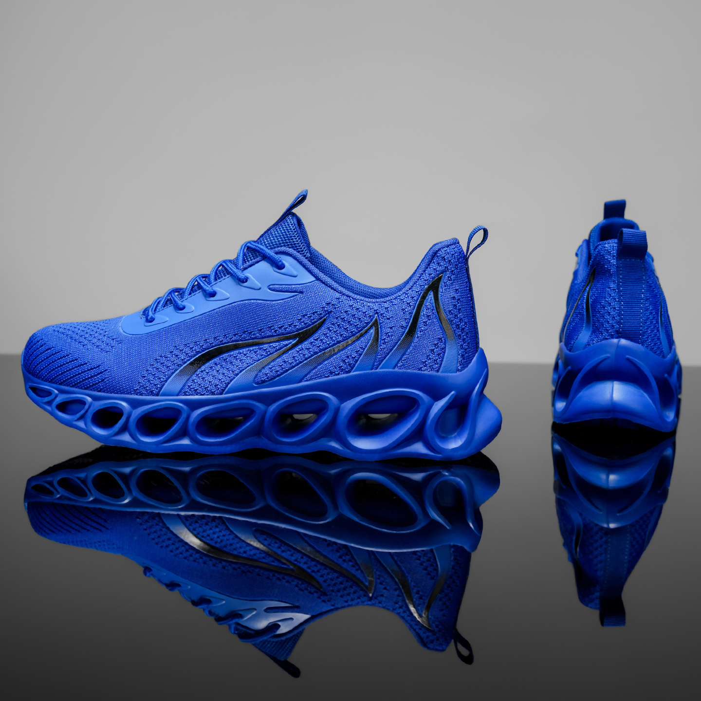 Softsfeel® Men's Relieve Foot Pain Perfect Walking Shoes - Blue