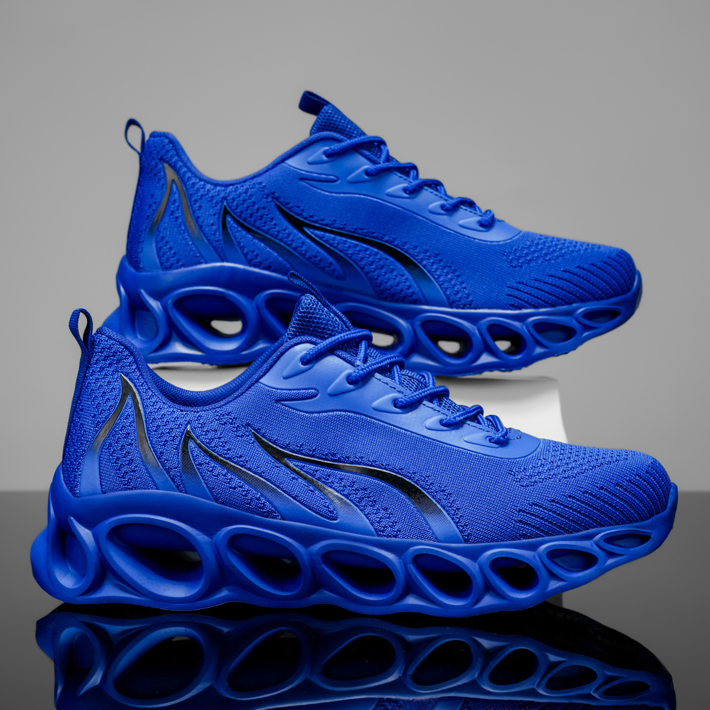 Softsfeel® Men's Relieve Foot Pain Perfect Walking Shoes - Blue