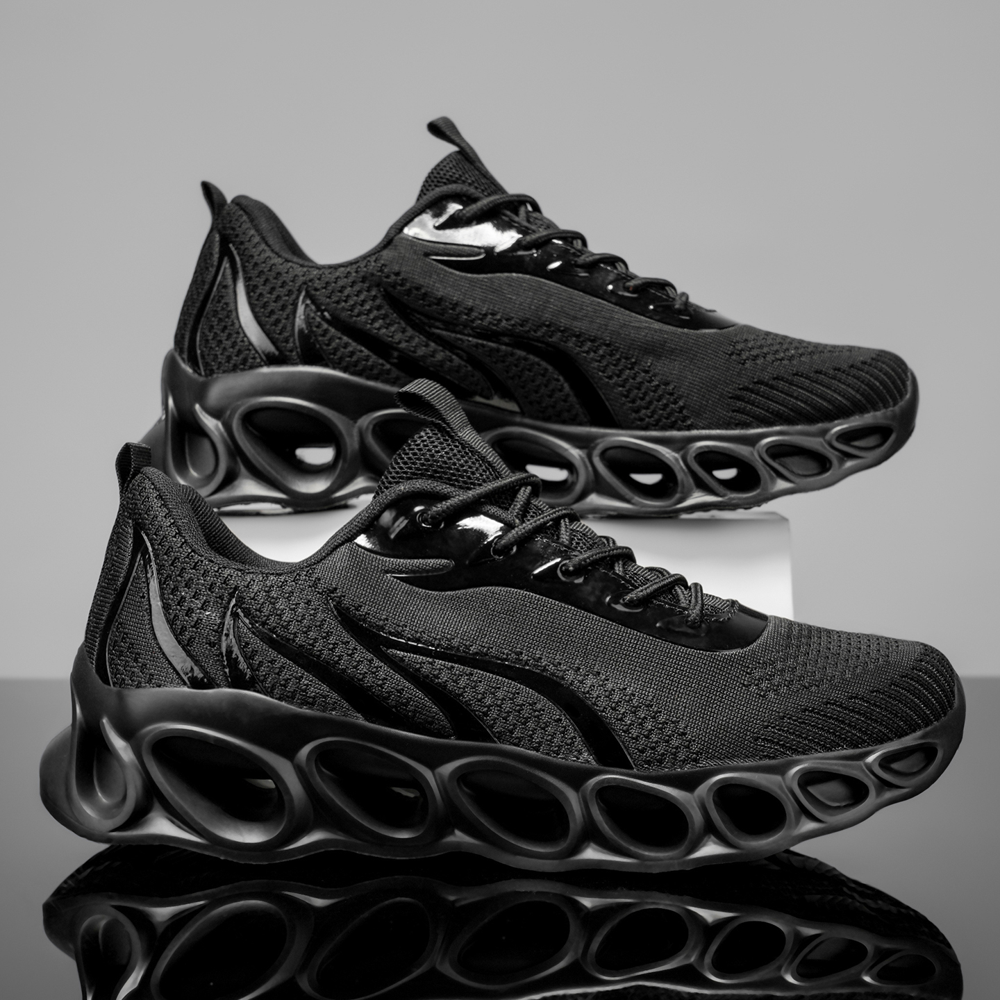 Softsfeel® Women's Relieve Foot Pain Perfect Walking Shoes - Black