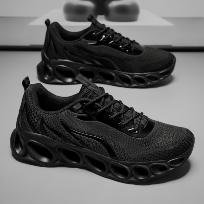 Softsfeel® Men's Relieve Foot Pain Perfect Walking Shoes - Black