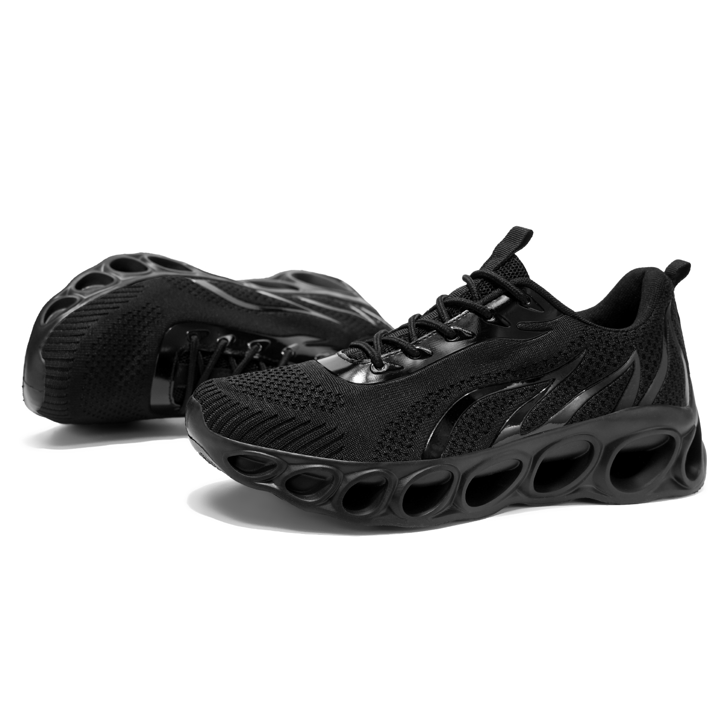 Softsfeel® Men's Relieve Foot Pain Perfect Walking Shoes - Black
