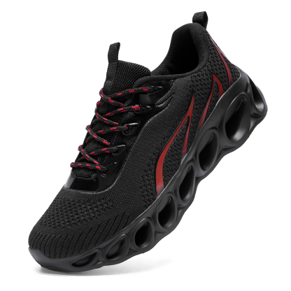 Softsfeel® Women's Relieve Foot Pain Perfect Walking Shoes - Black Red