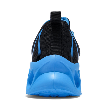 Softsfeel® Men's Relieve Foot Pain Perfect Walking Shoes - Black Blue