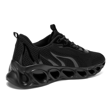 Softsfeel® Men's Relieve Foot Pain Perfect Walking Shoes - Black
