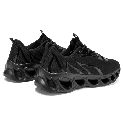 Softsfeel® Men's Relieve Foot Pain Perfect Walking Shoes - Black