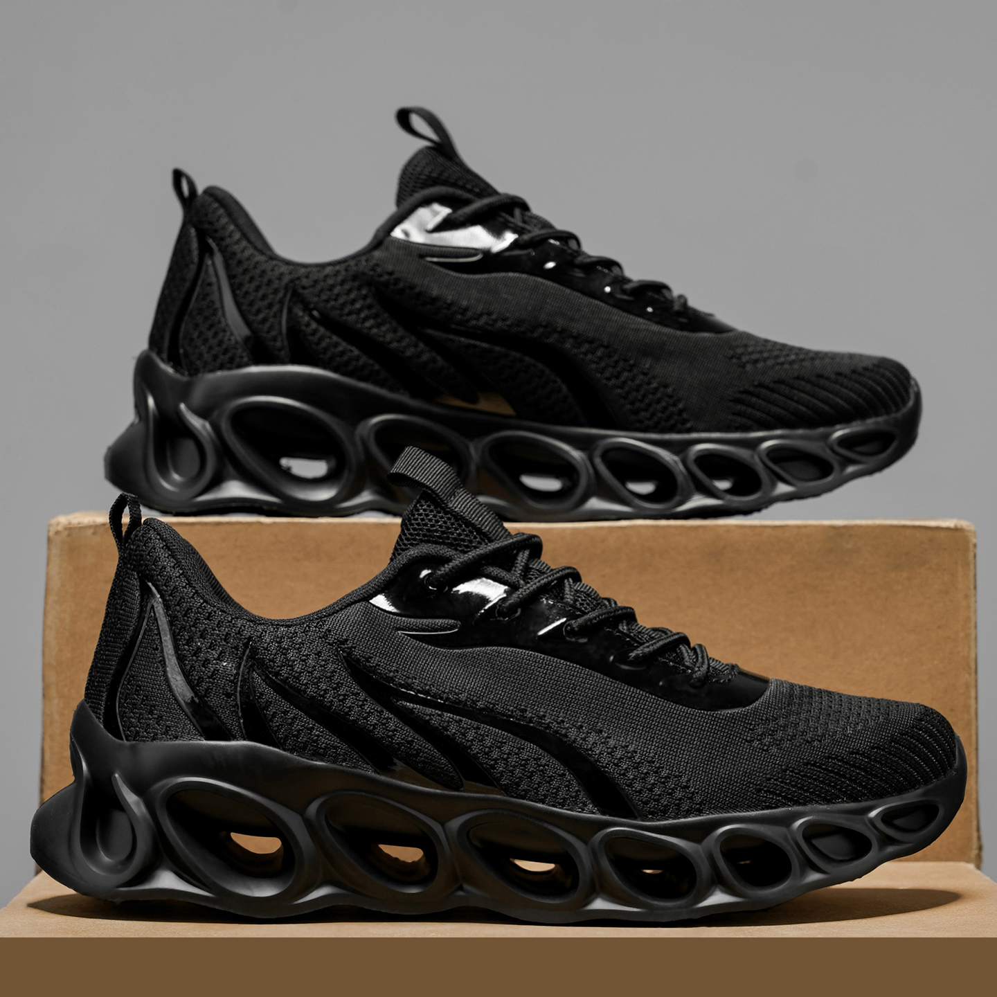 Softsfeel® Women's Relieve Foot Pain Perfect Walking Shoes - Black