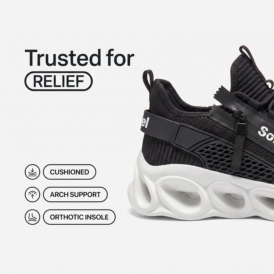 Men's Cloud Wanderer V7 - Black White