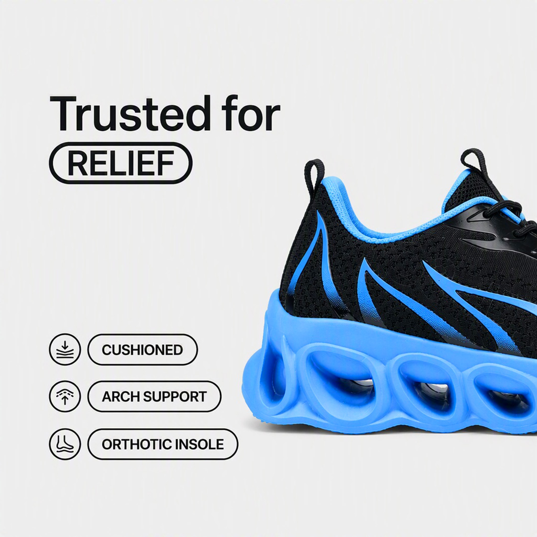 Softsfeel® Men's Rebound Core V1 - Black Blue