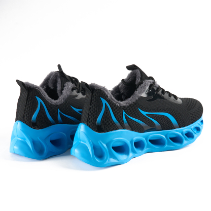 Softsfeel® Women's Winter Relieve Foot Pain Perfect Walking Shoes - Black Blue