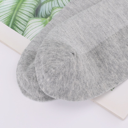 Men's No Show Socks, 3-Pack Bundle-SOFTSFEEL