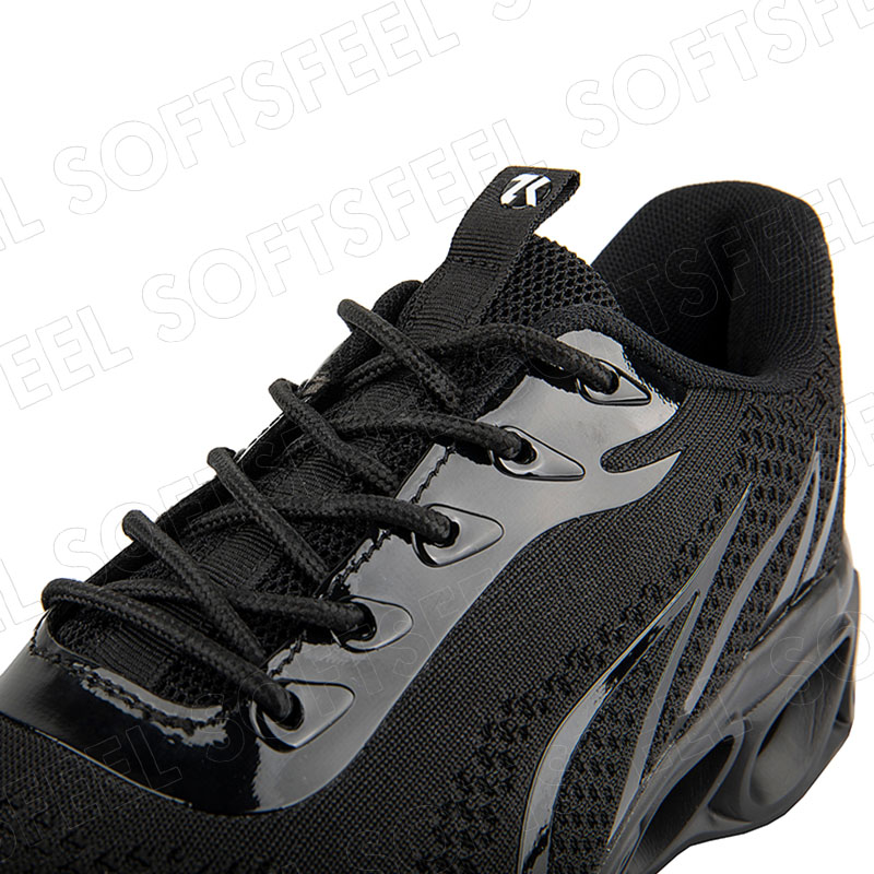 Softsfeel Men's Relieve Foot Pain Perfect Walking Shoes - Black-SOFTSFEEL
