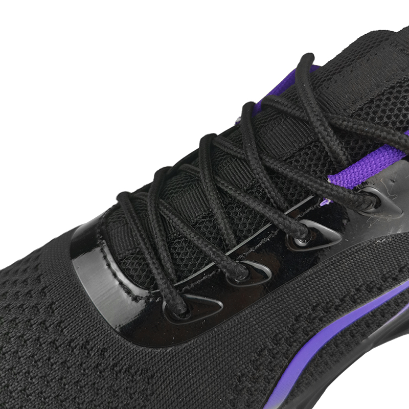 Softsfeel® Men's Relieve Foot Pain Perfect Walking Shoes - Black Purple