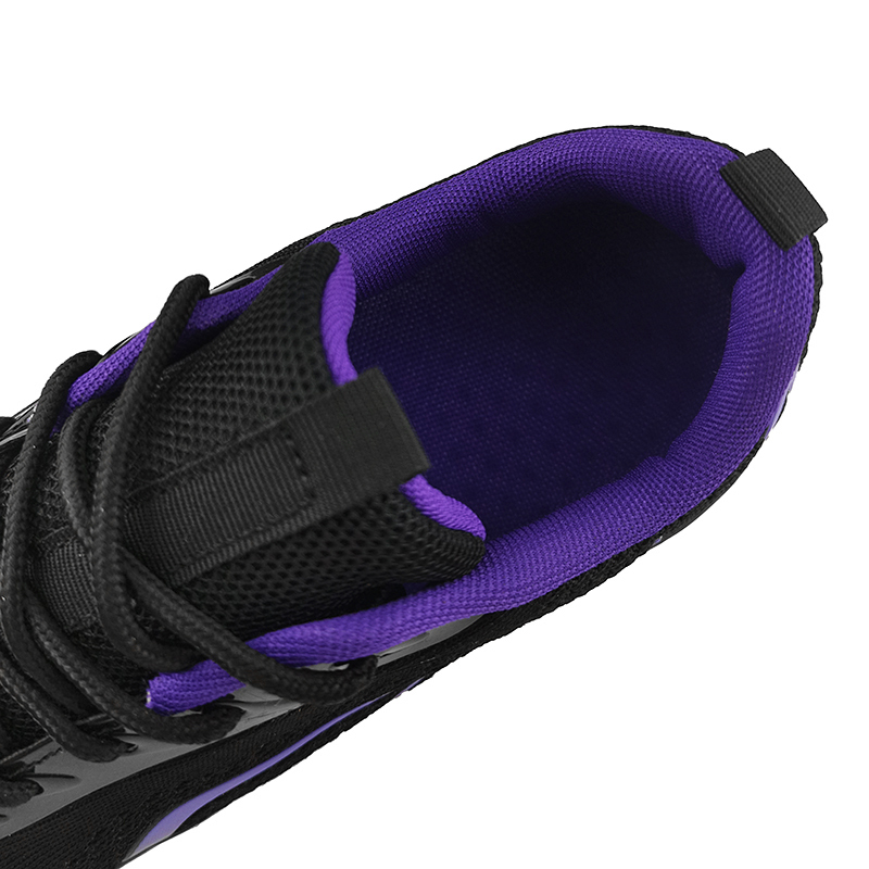 Softsfeel® Men's Relieve Foot Pain Perfect Walking Shoes - Black Purple