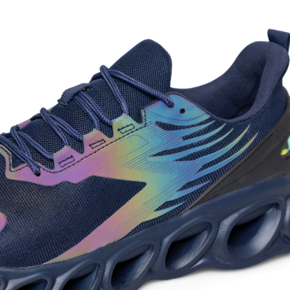 Softsfeel Men's ComfortFlow Shoes - Dark Blue-SOFTSFEEL