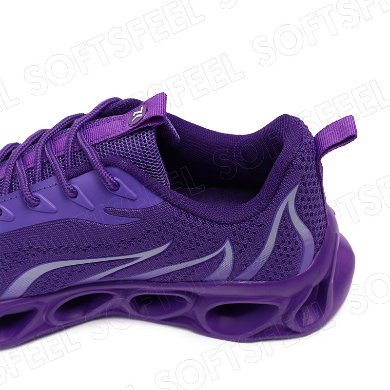 Softsfeel Women's Relieve Foot Pain Perfect Walking Shoes - Purple-SOFTSFEEL