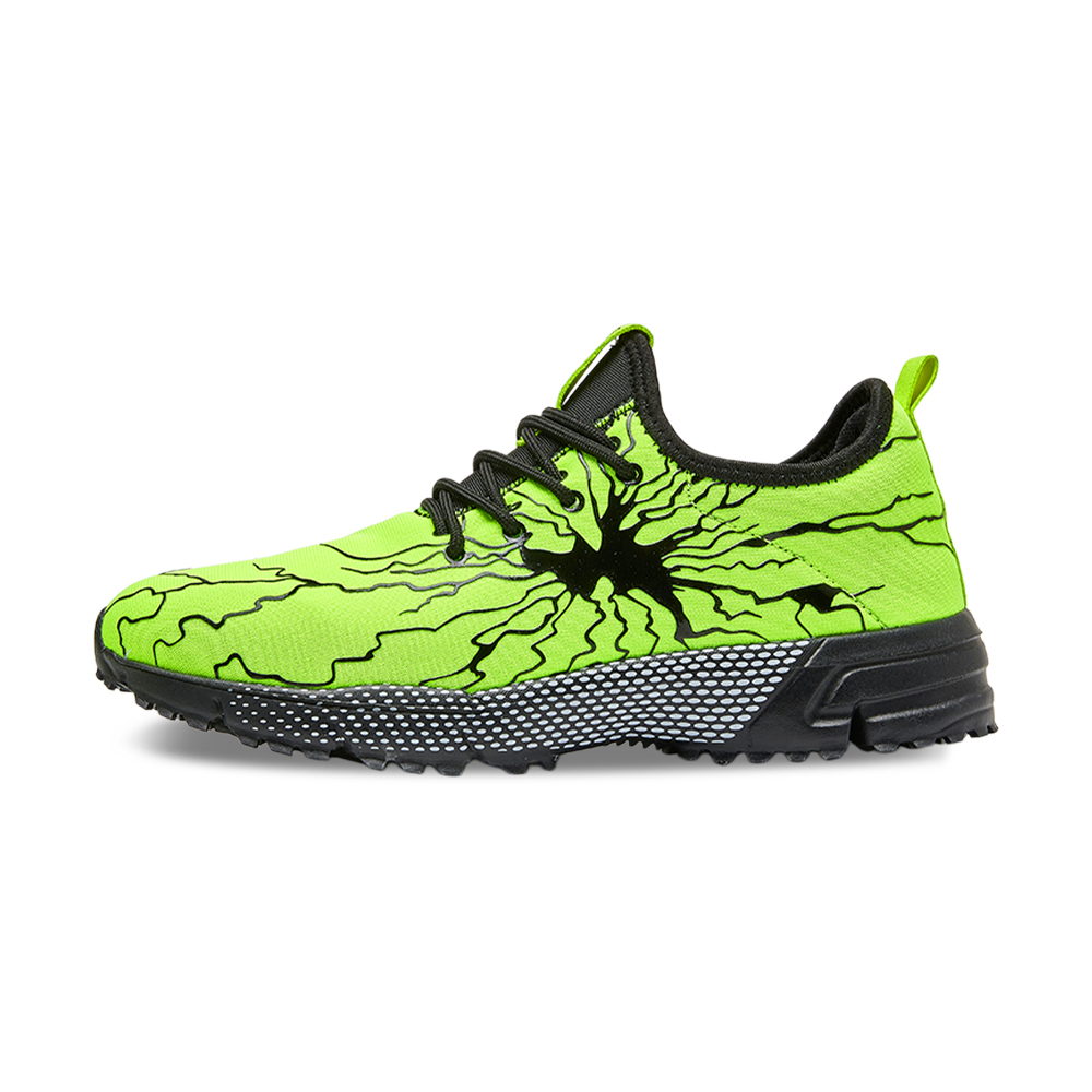 Softsfeel Men's Cushioned Walking Shoes - Green