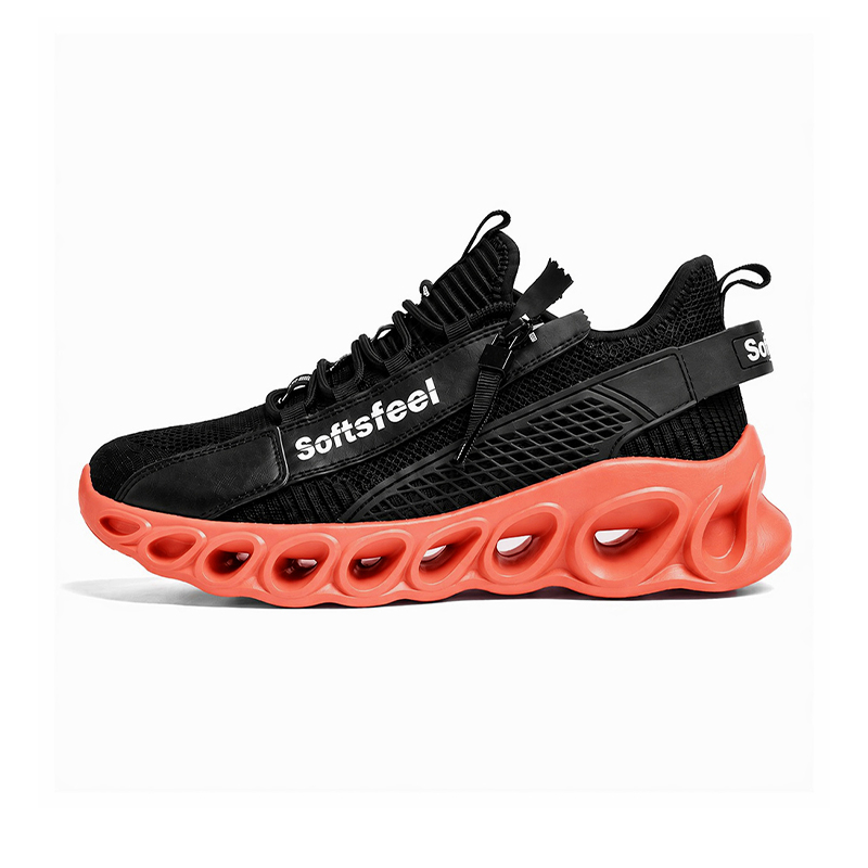Men's Cloud Wanderer V7 - Black Orange