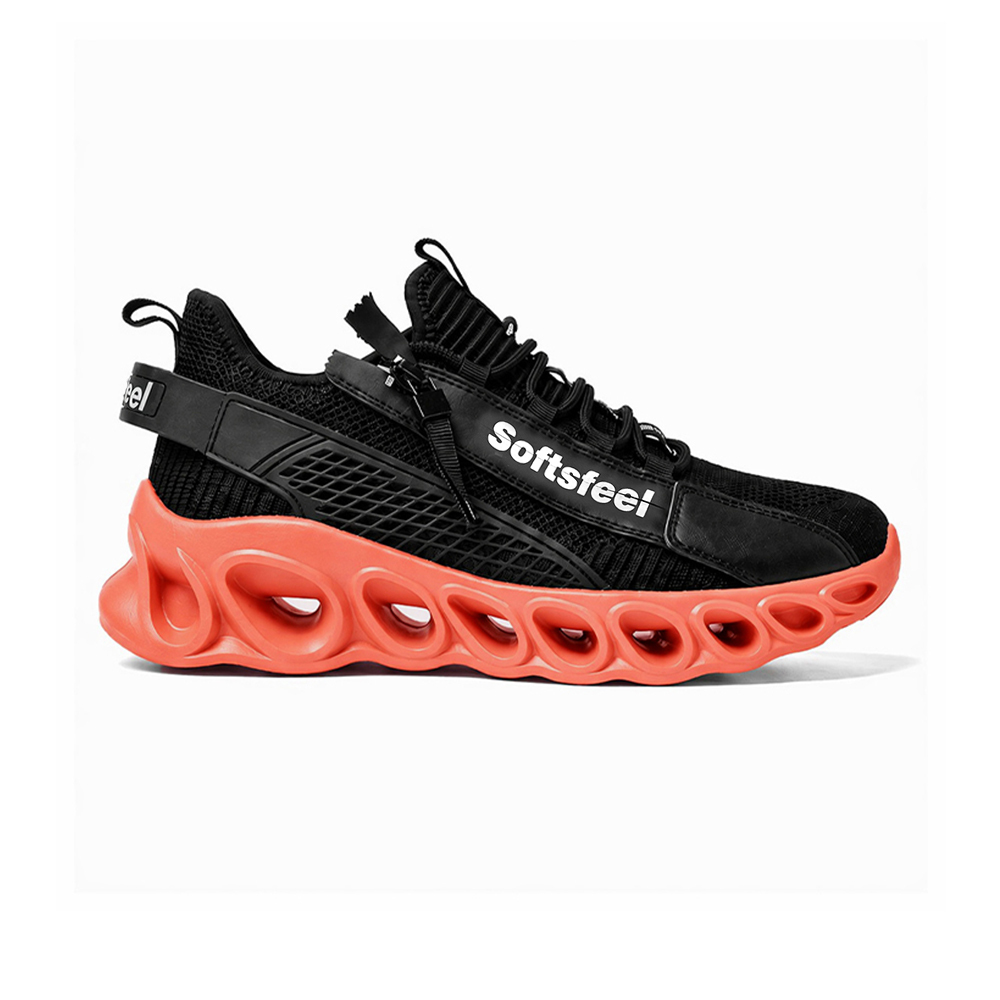 Men's Cloud Wanderer V7 - Black Orange