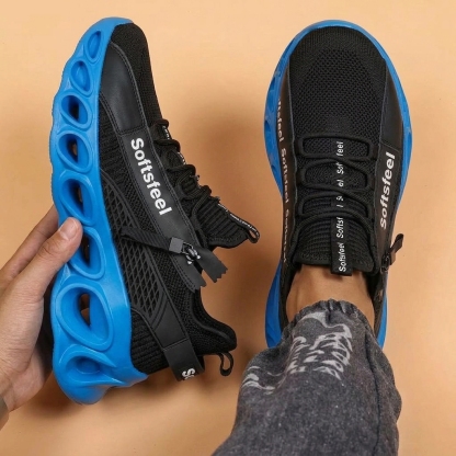 Men's Cloud Wanderer V7 - Black Blue