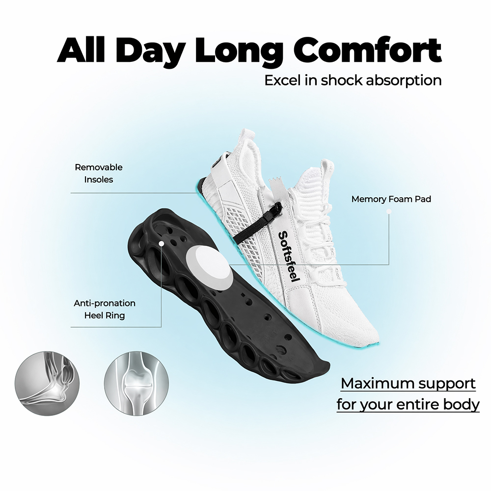 Men's Cloud Wanderer V7 - White Black