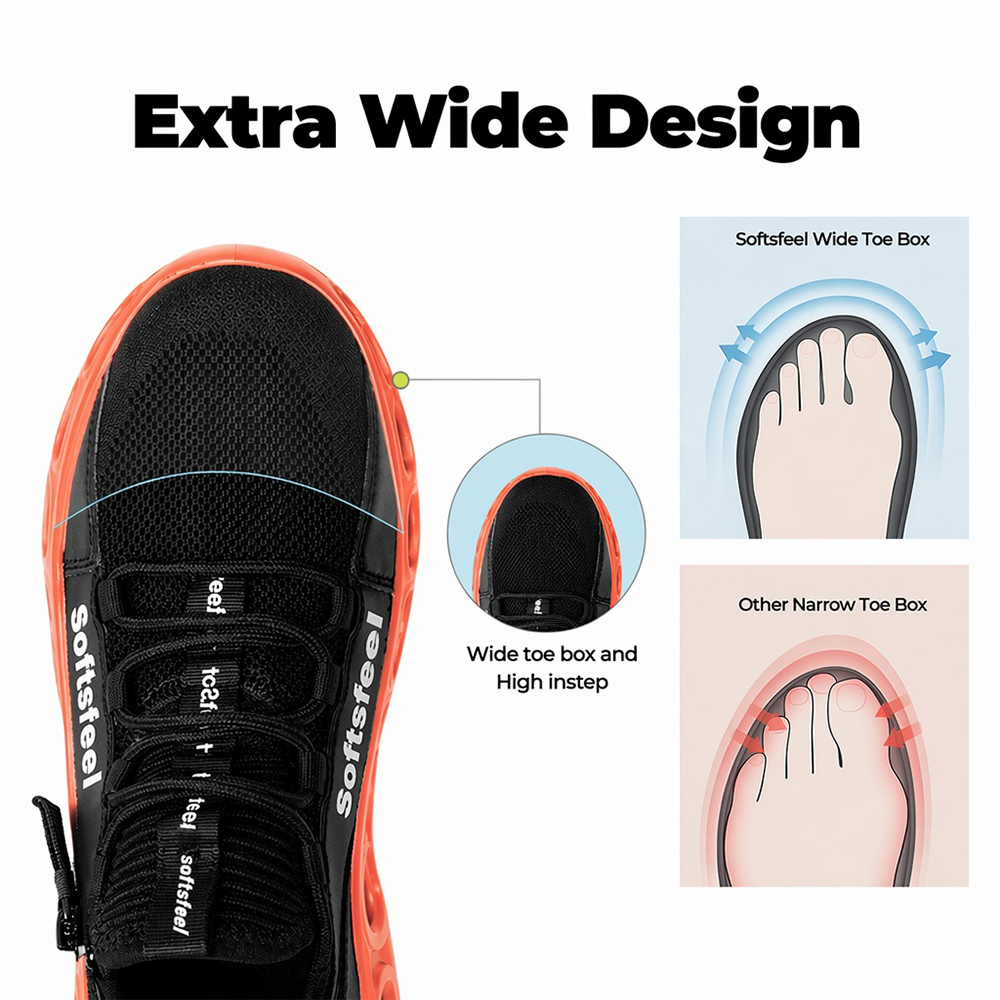 Women's Cloud Wanderer V7 - Black Orange
