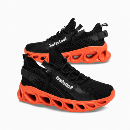 Women's Cloud Wanderer V7 - Black Orange