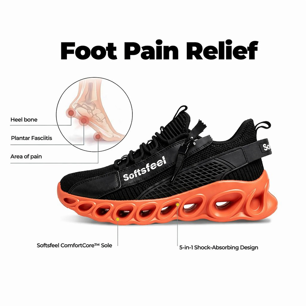Women's Cloud Wanderer V7 - Black Orange