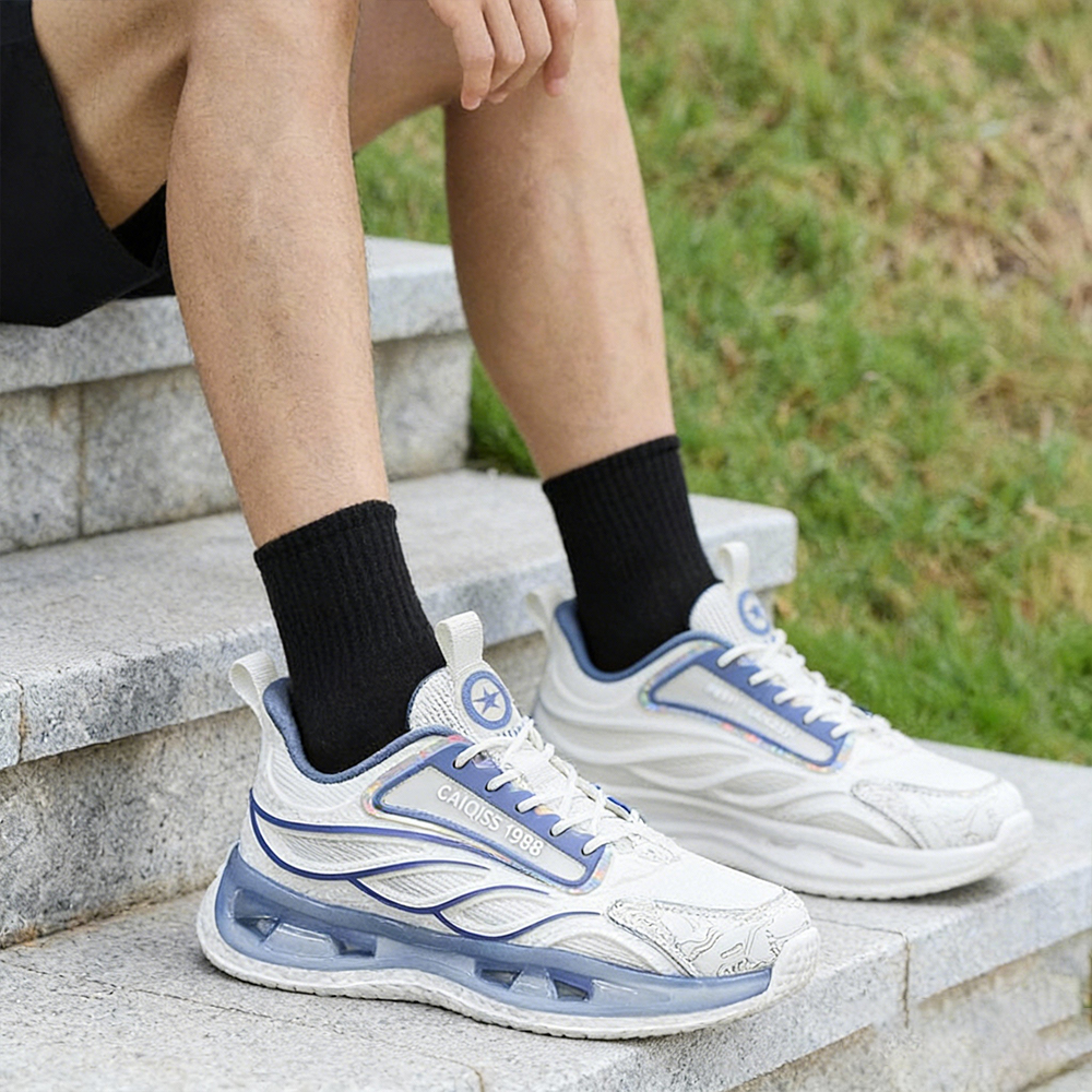 Men's AirWave Flow V5 - Frosted Sky with Dusk Blue Accents