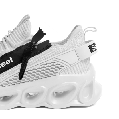 Softsfeel® Women's Side-Zip ComfortFit Walking Shoes - White