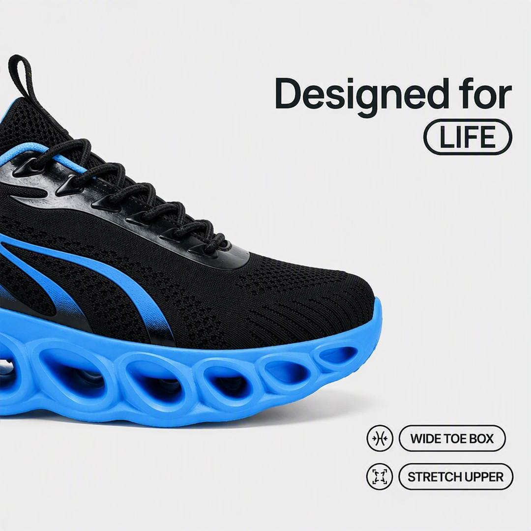 Softsfeel® Men's Rebound Core V1 - Black Blue