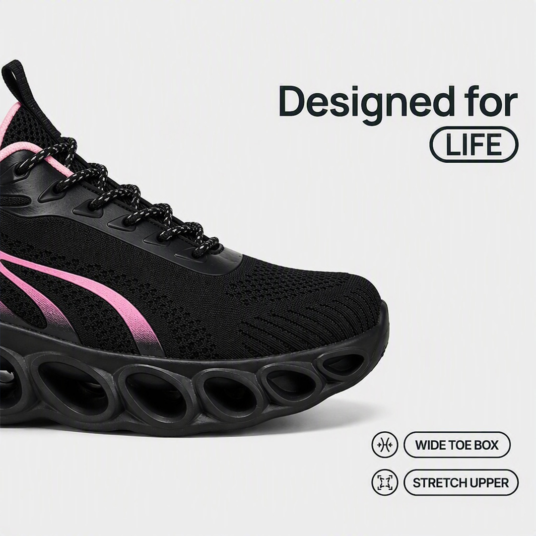 Softsfeel® Women's Rebound Core V1 - Black Pink