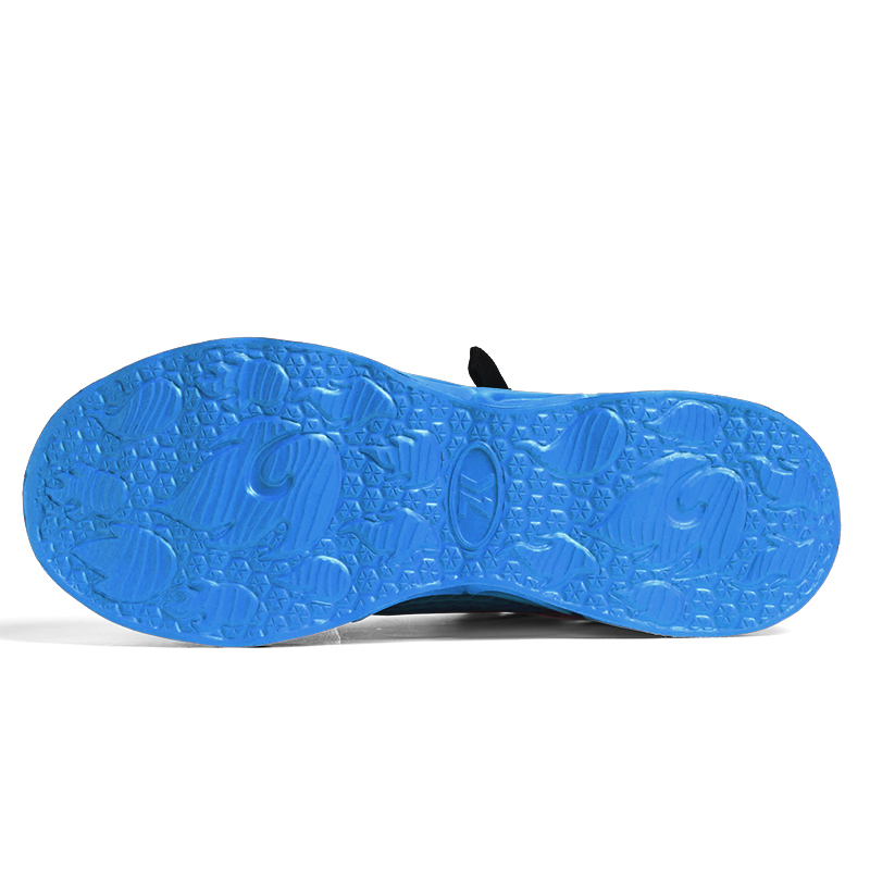 Softsfeel® Men's Side-Zip ComfortFit Walking Shoes - Black Blue