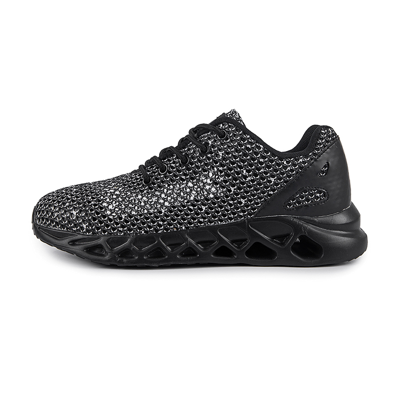 Softsfeel Women's Relieve Foot Pain Perfect Cushioning Walking Shoes - Black-SOFTSFEEL