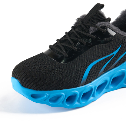 Softsfeel® Women's Winter Relieve Foot Pain Perfect Walking Shoes - Black Blue