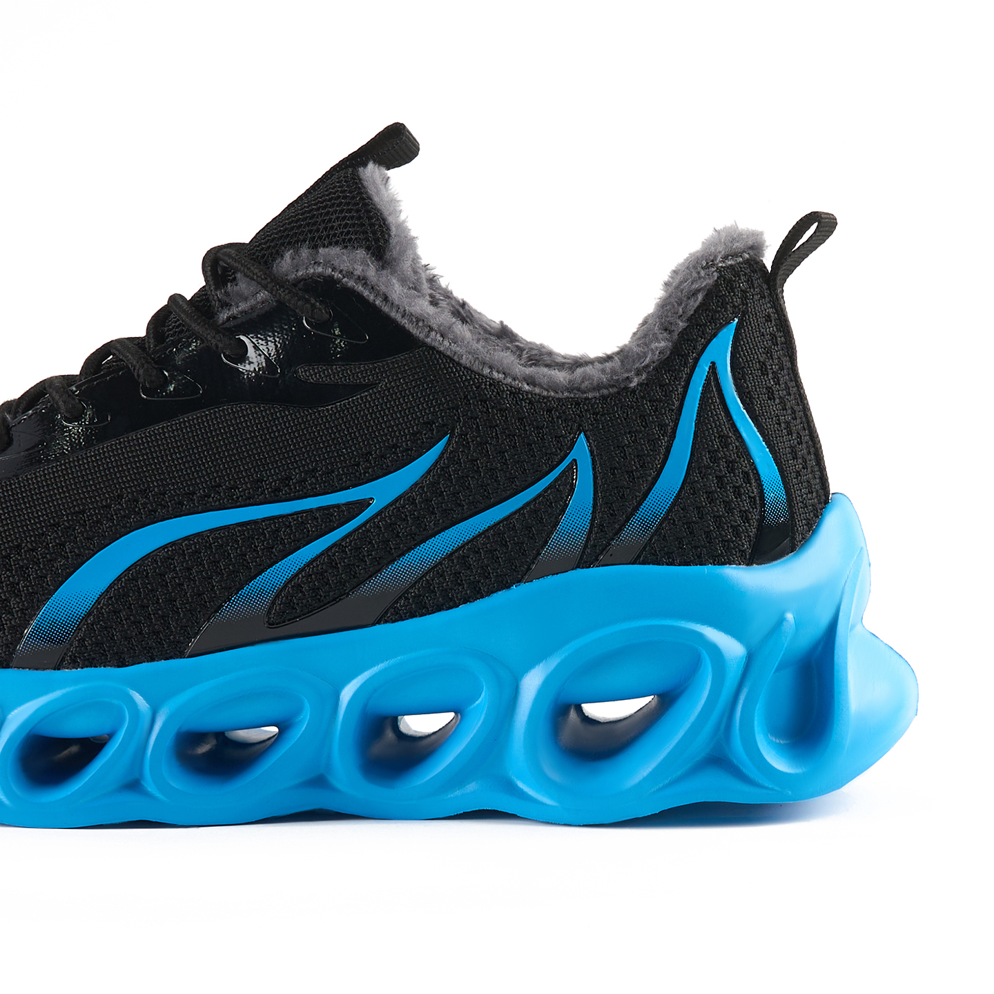 Softsfeel® Women's Winter Relieve Foot Pain Perfect Walking Shoes - Black Blue