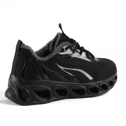 [BLACK FRIDAY SPECIAL]  Softsfeel® Women's Winter Relieve Foot Pain Perfect Walking Shoes - Black