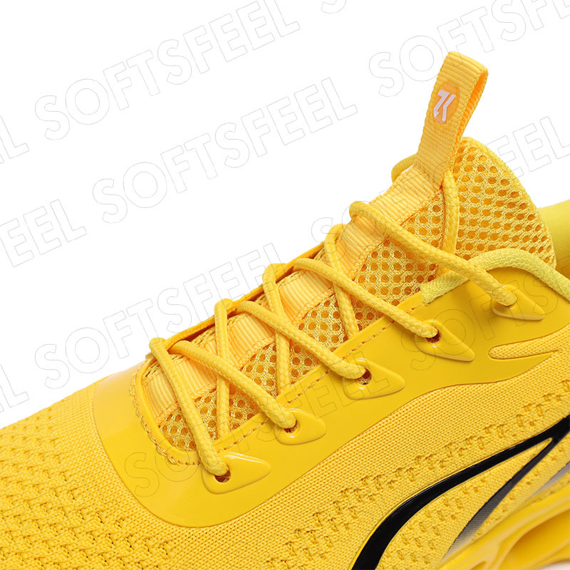 Softsfeel Men's Relieve Foot Pain Perfect Walking Shoes - Yellow-SOFTSFEEL