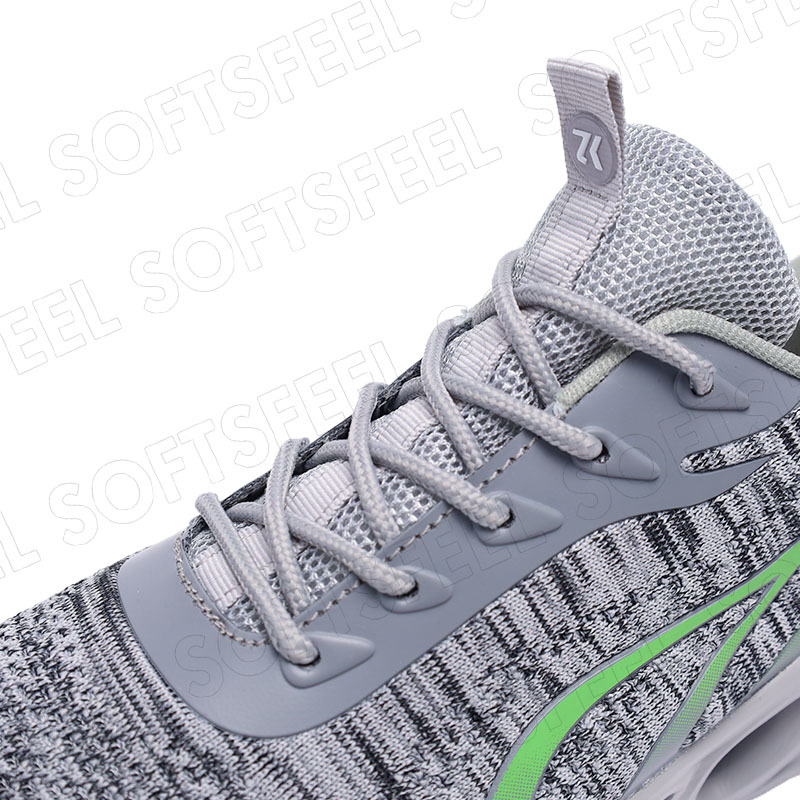 Softsfeel Men's Relieve Foot Pain Perfect Walking Shoes - Gray-SOFTSFEEL