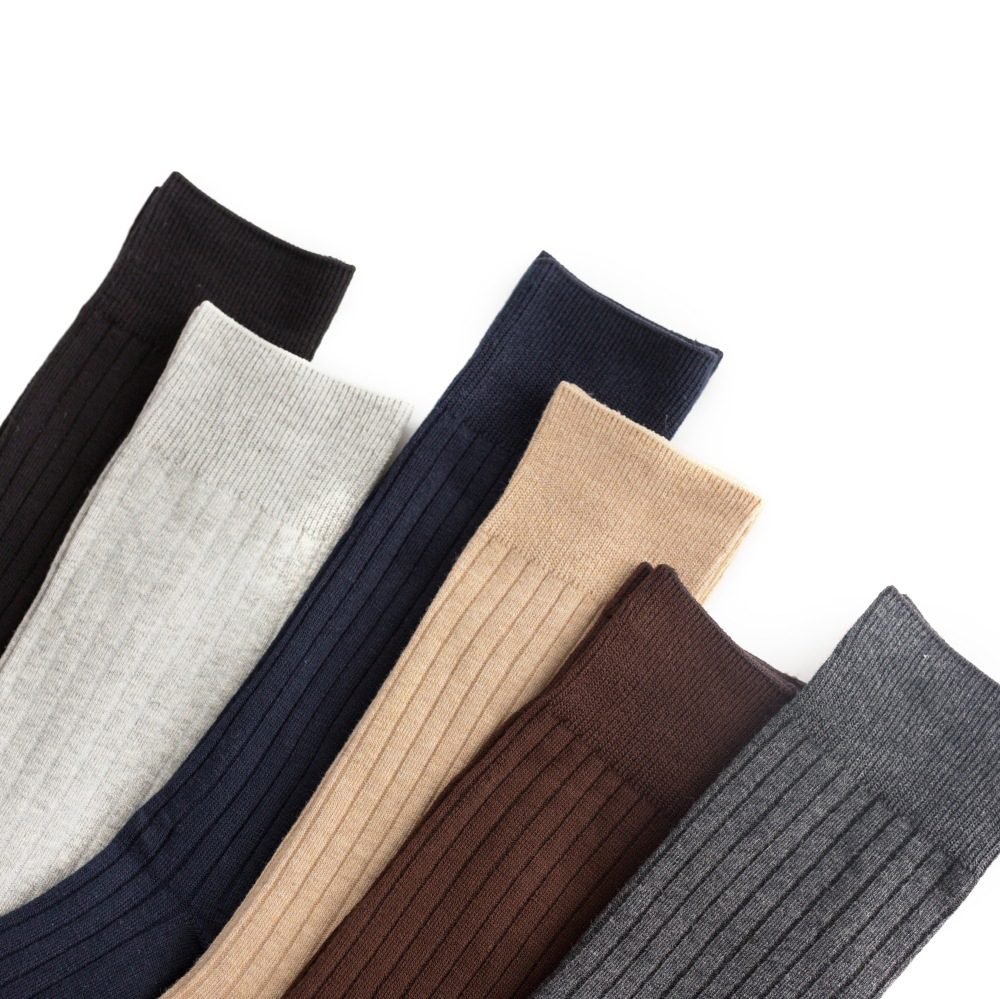 Vertical Stripe Socks - 2PCS-SOFTSFEEL