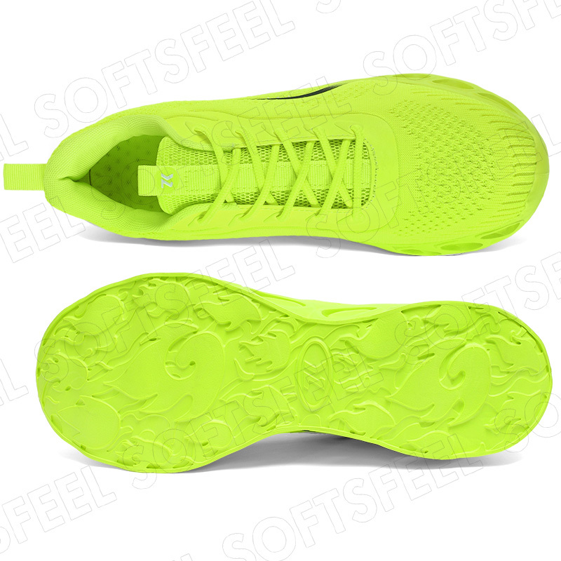 Softsfeel Men's Relieve Foot Pain Perfect Walking Shoes - Fluorescent Green-SOFTSFEEL