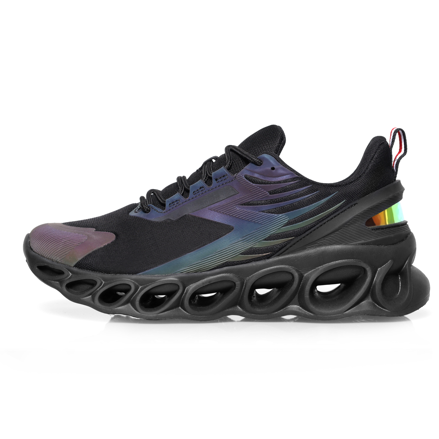 Softsfeel Men's ComfortFlow Shoes - Black-SOFTSFEEL