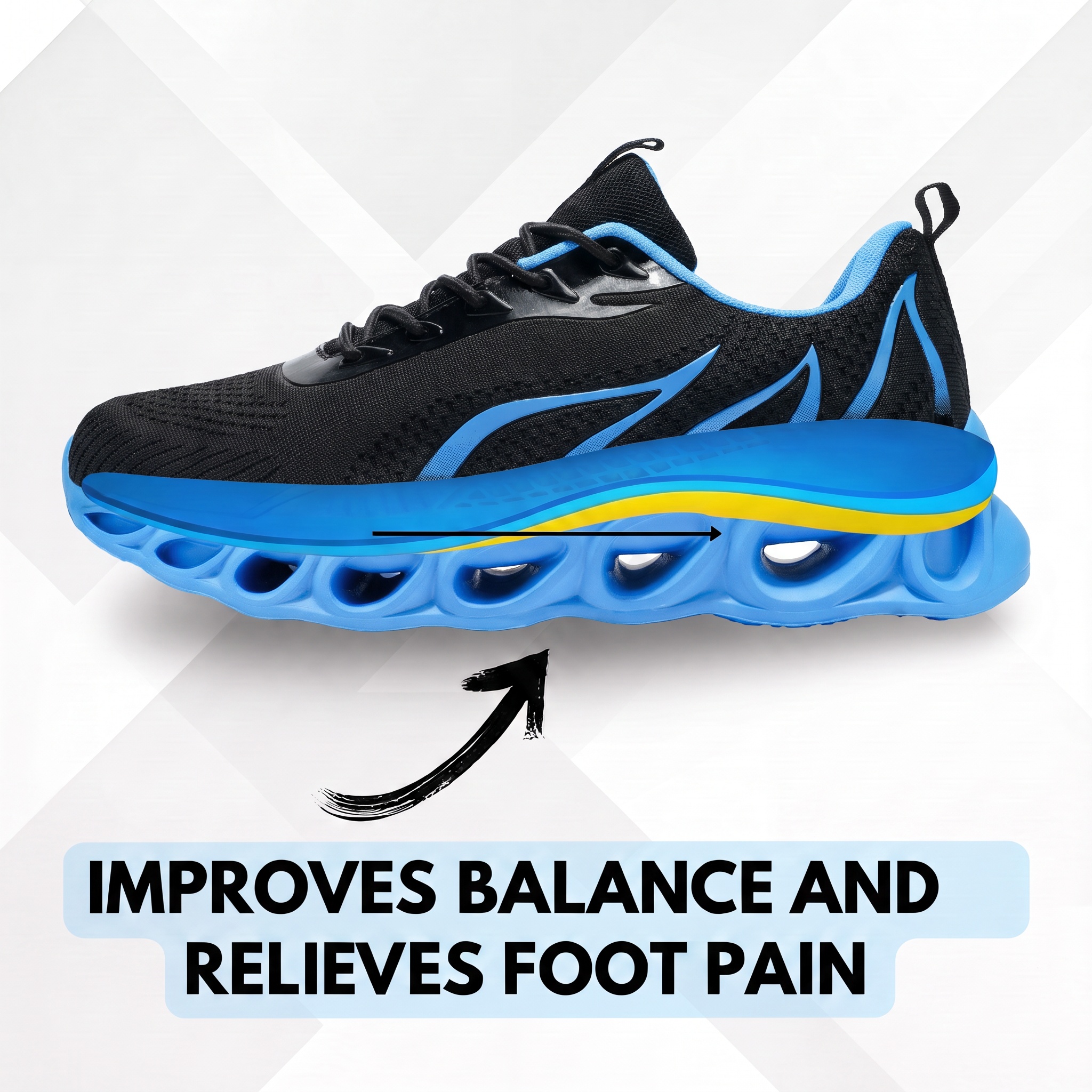 Softsfeel® Women's Rebound Core V1 - Black Blue