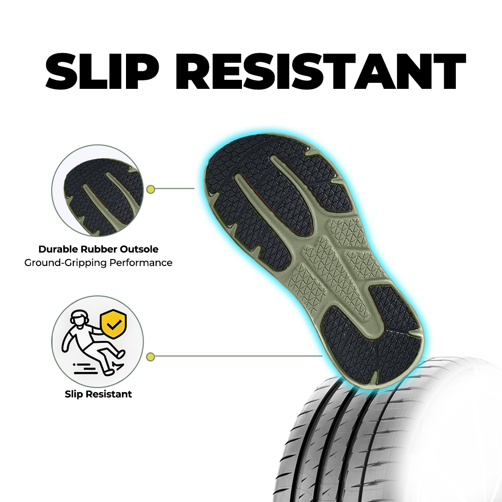 Men's WideToe Grip V3 - Mint White